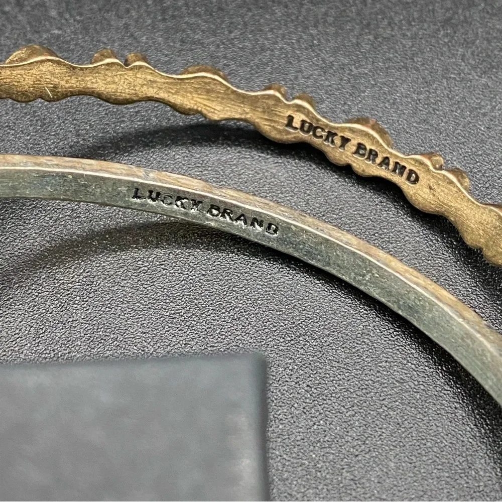 Lucky Brand cute bangles